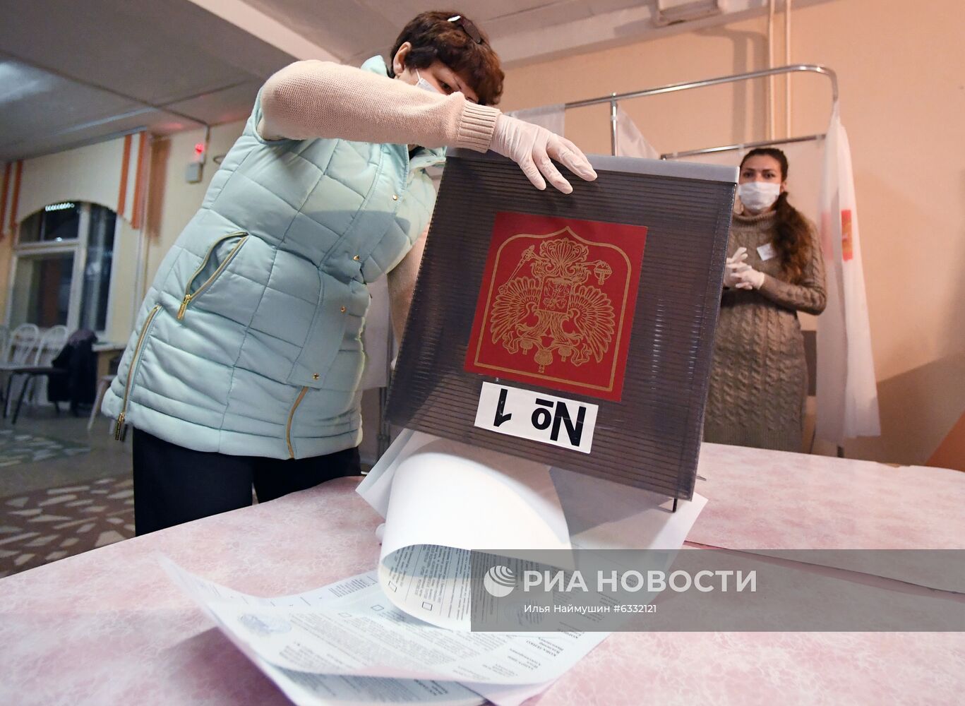 Подсчет голосов на выборах в единый день голосования 