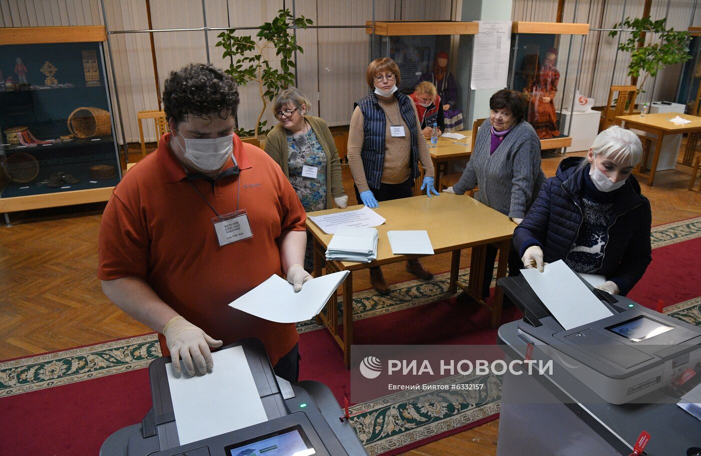Подсчет голосов на выборах в единый день голосования 