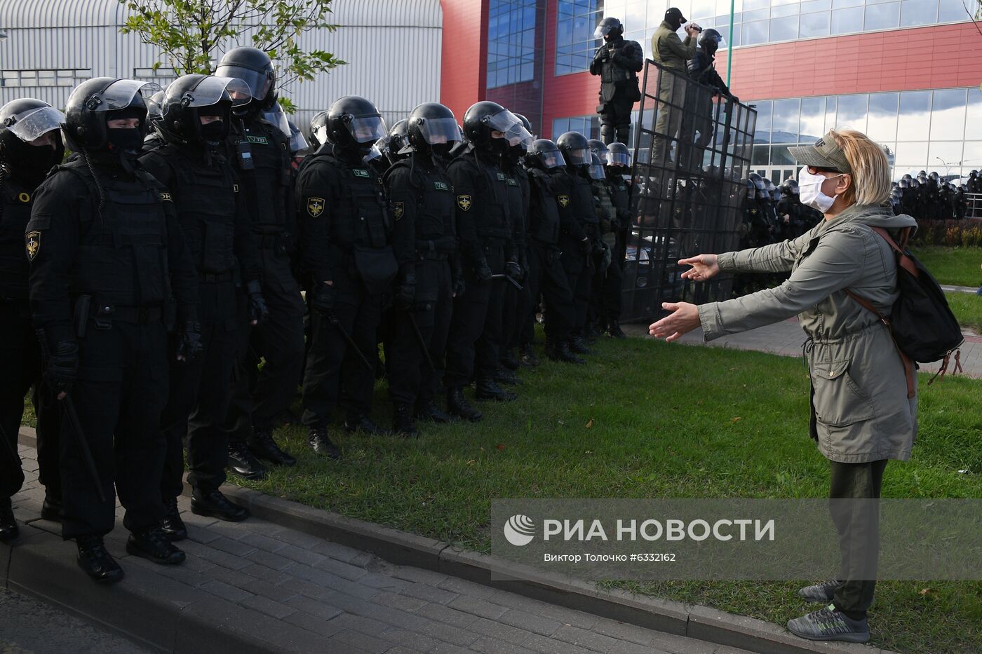 Несанкционированная акция оппозиции в Минске