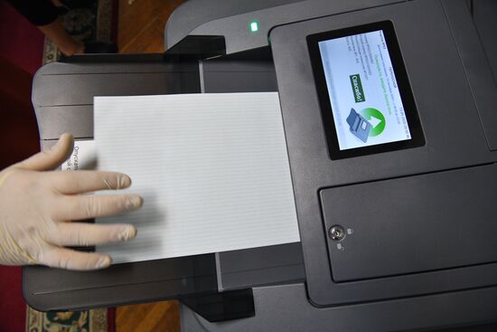 Подсчет голосов на выборах в единый день голосования 