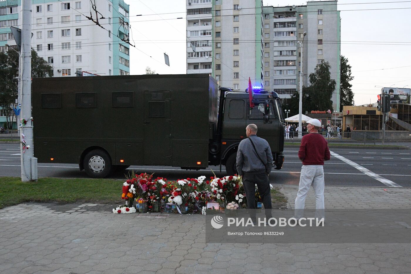 Несанкционированная акция оппозиции в Минске