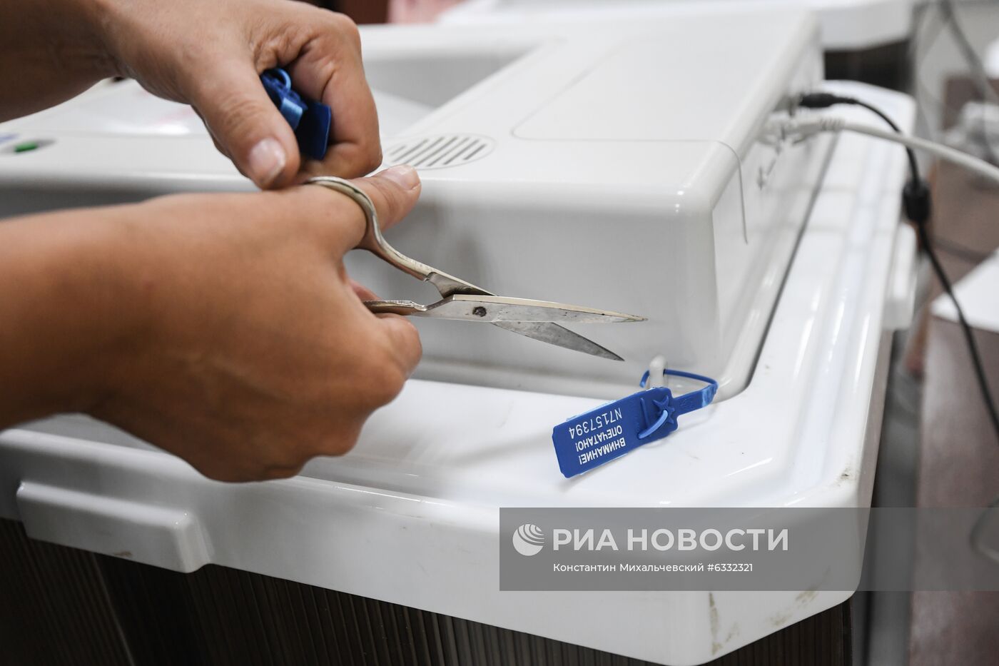 Подсчет голосов на выборах в единый день голосования 