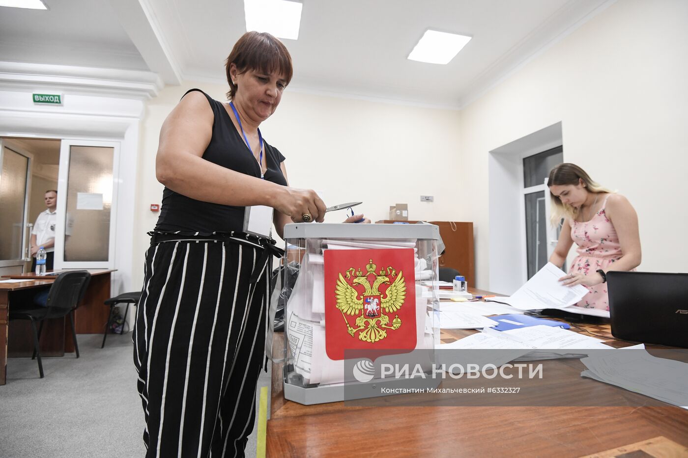 Подсчет голосов на выборах в единый день голосования 