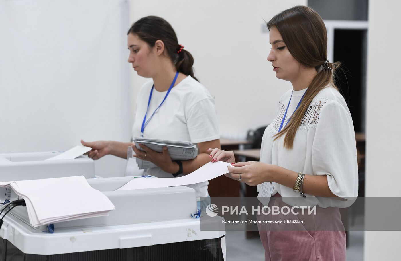 Подсчет голосов на выборах в единый день голосования 