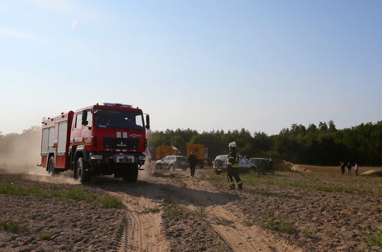 В Киевской области произошла разгерметизация газопровода "Уренгой-Помары-Ужгород"