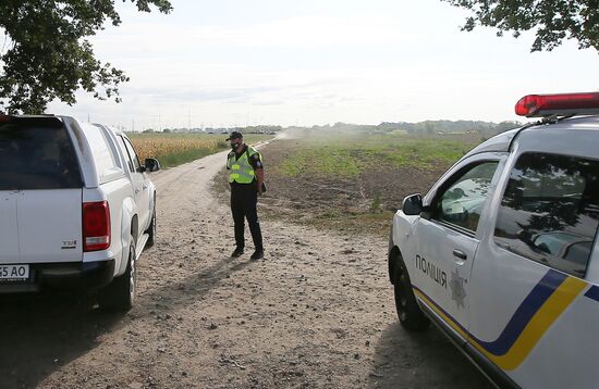 В Киевской области произошла разгерметизация газопровода "Уренгой-Помары-Ужгород"