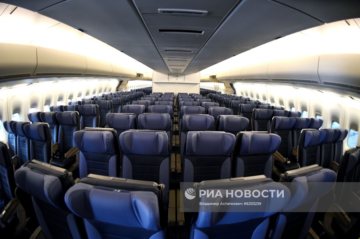 Презентация нового ангарного комплекса для техобслуживания самолетов "Аэрофлота" в Шереметьево