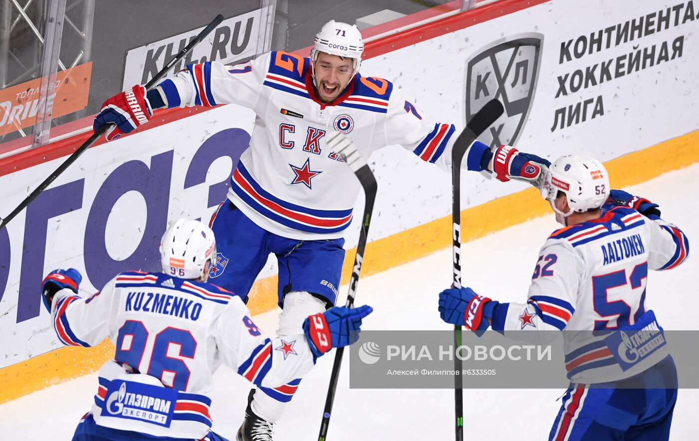 Хоккей. КХЛ. Матч "Авангард" - СКА