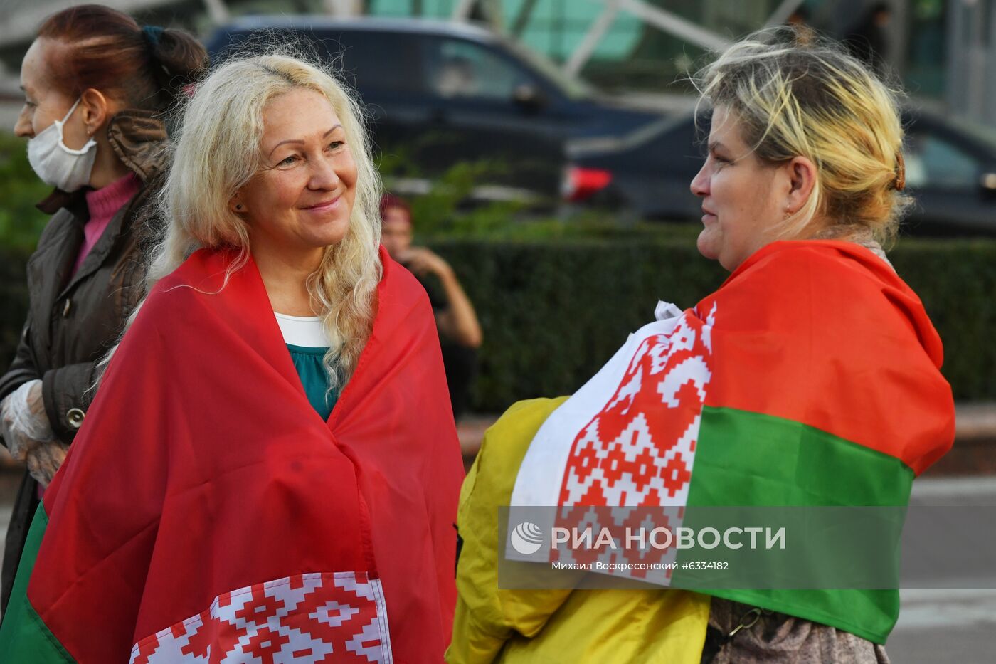 Акция в поддержку действующей власти в Минске