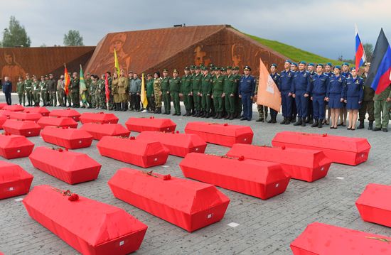 Завершение поисковой экспедиции "Ржев. Калининский фронт"