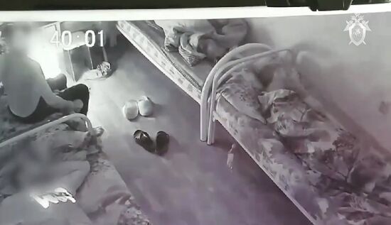 Пожар в наркологической клинике в Красноярске