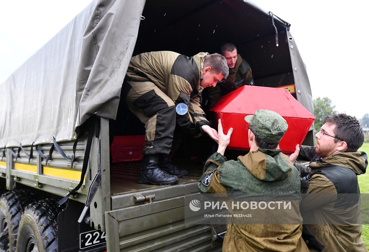 Завершение поисковой экспедиции "Ржев. Калининский фронт"