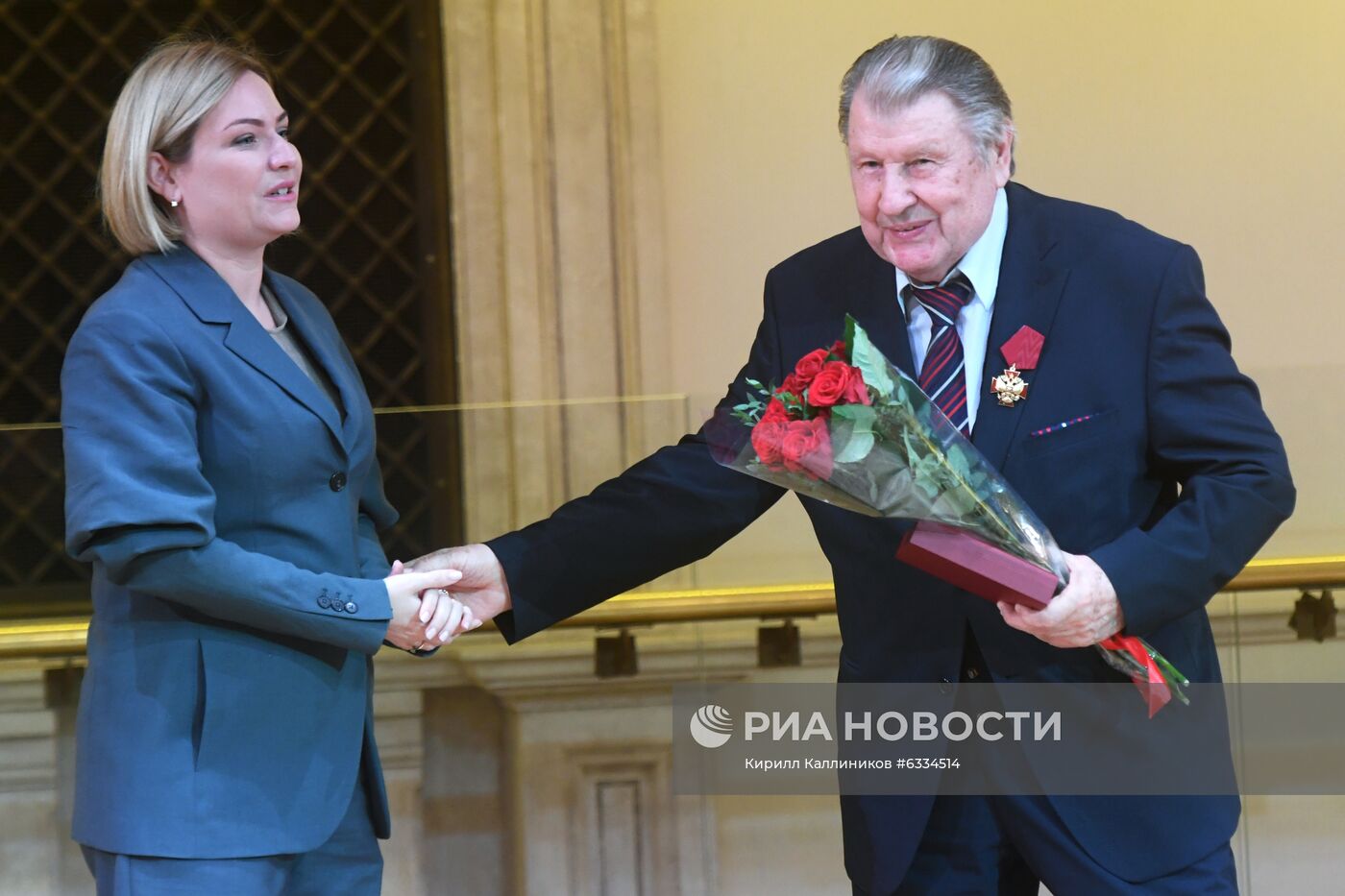 Церемония награждения государственными наградами деятелей культуры и искусства