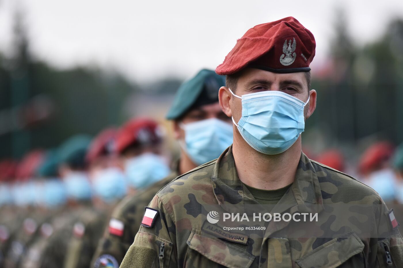Открытие военных учений Rapid Trident-2020 на Украине