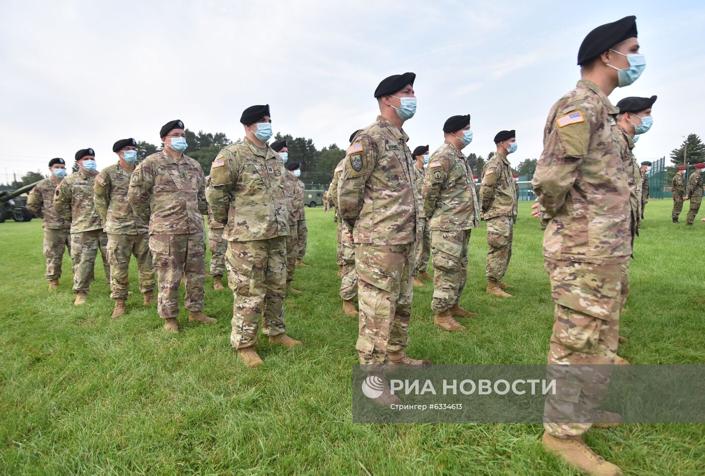 Открытие военных учений Rapid Trident-2020 на Украине