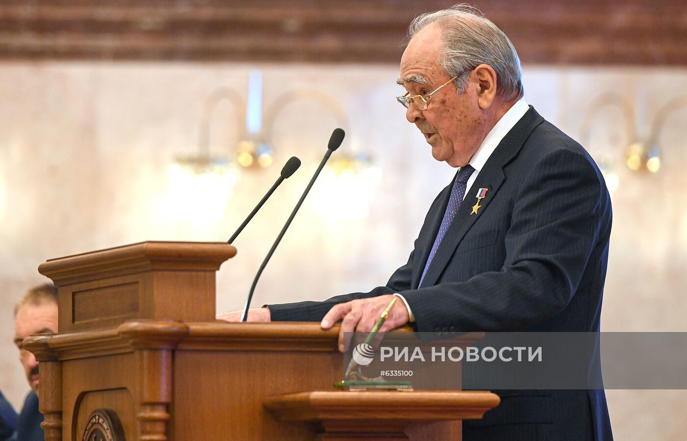 Церемония вступления в должность президента Татарстана Р. Минниханова