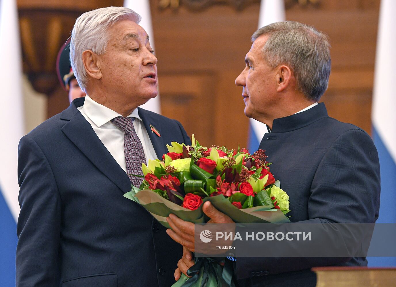 Церемония вступления в должность президента Татарстана Р. Минниханова