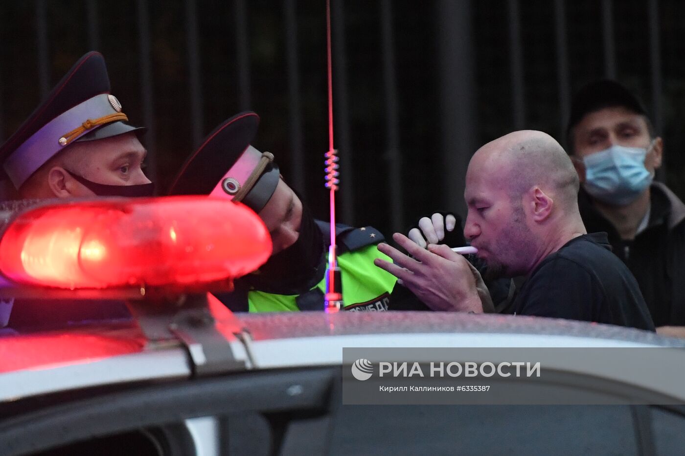 Ситуация у резиденции посла США в Москве