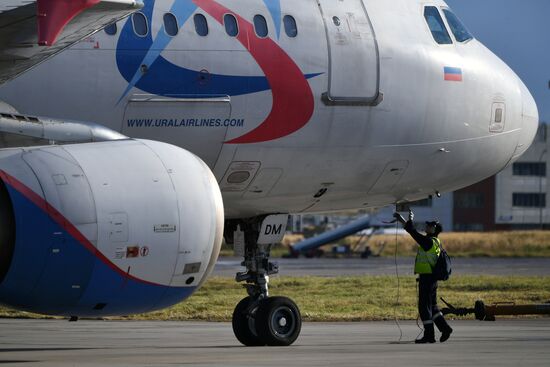 Работа аэропорта Домодедово