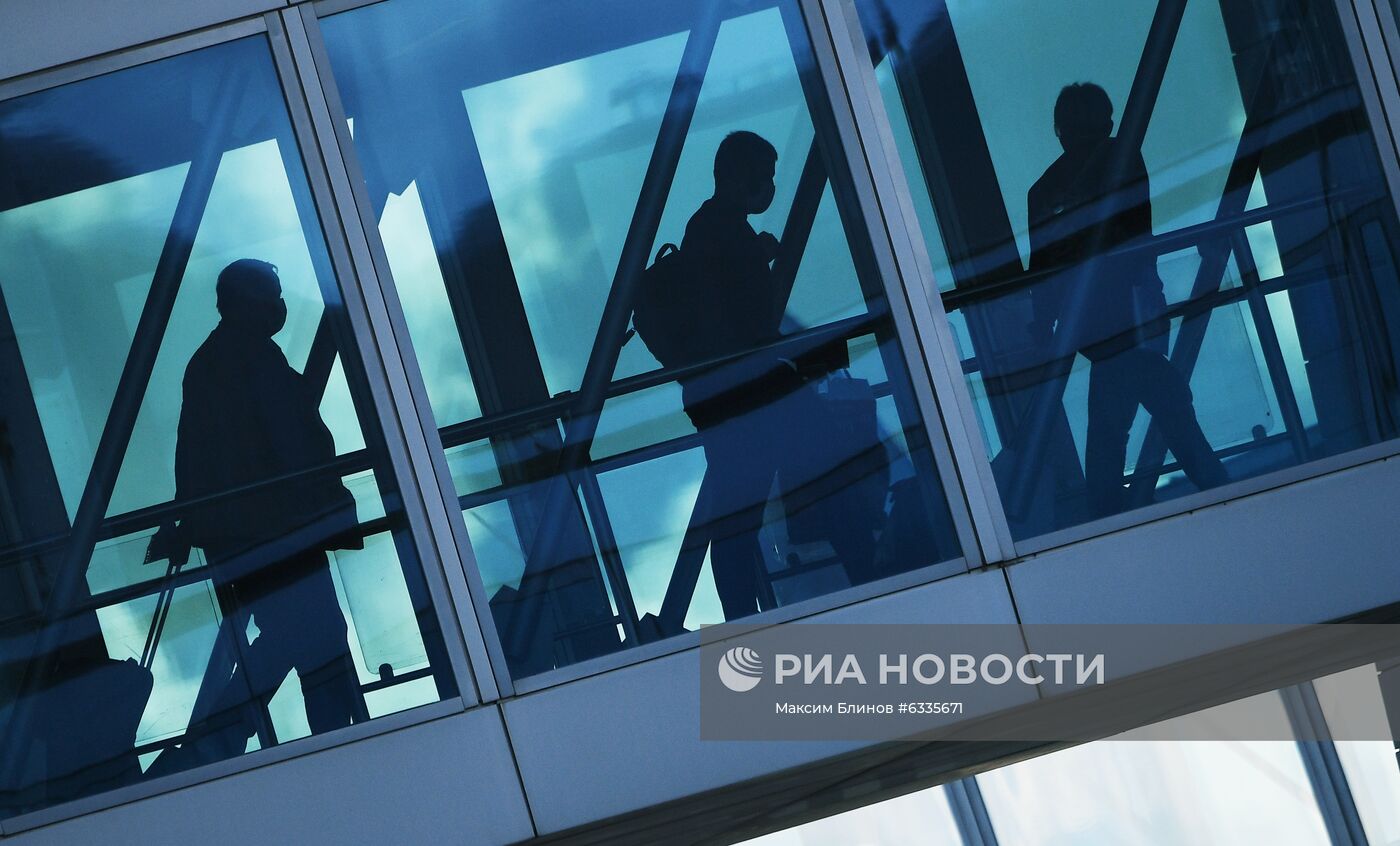 Работа аэропорта Домодедово