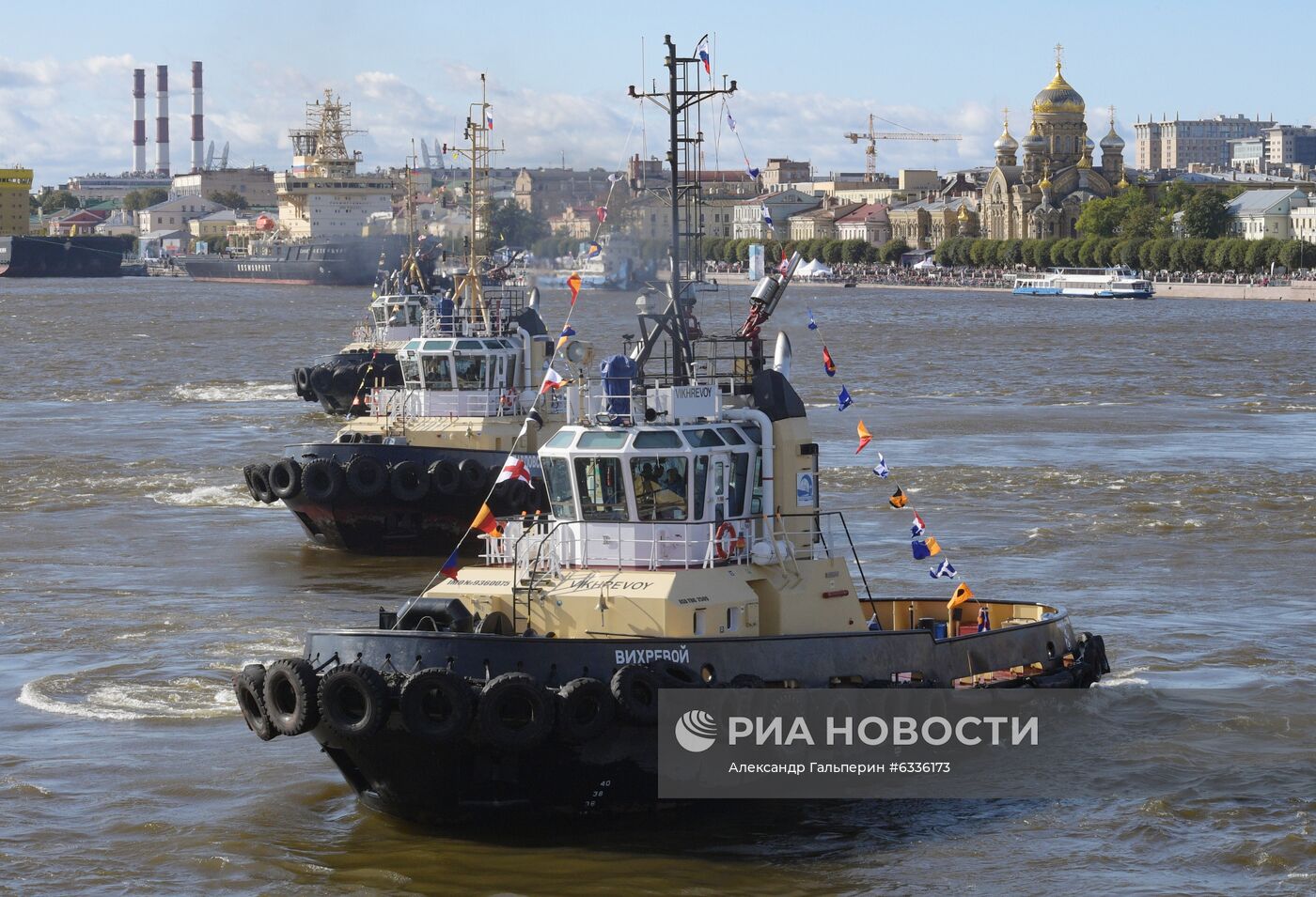 VII Фестиваль ледоколов в Санкт-Петербурге