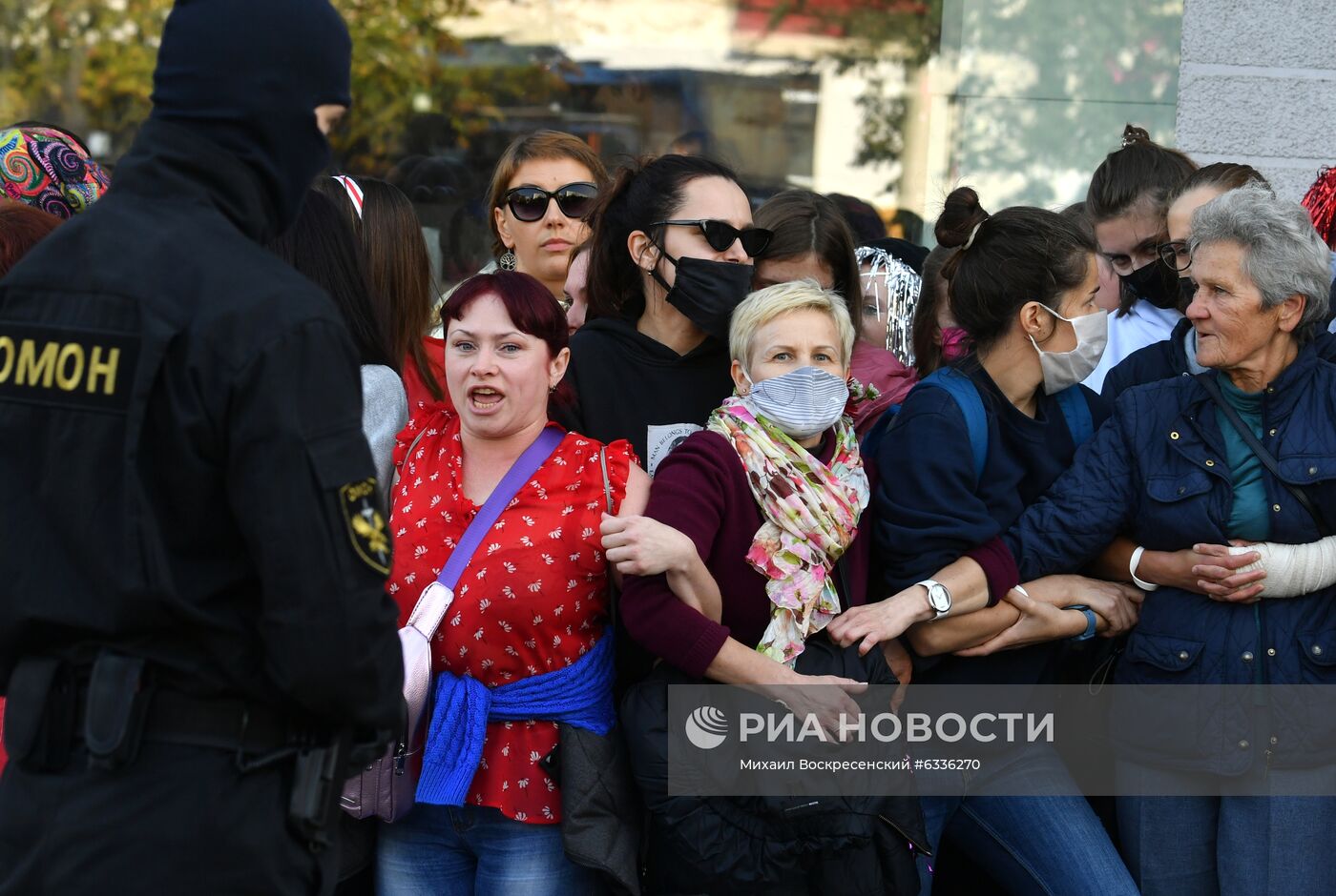 Женский марш в Минске