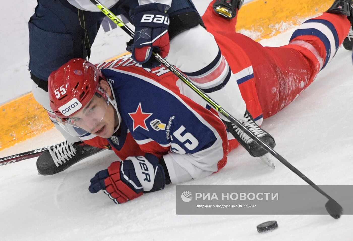 Хоккей. КХЛ. Матч ЦСКА - "Металлург"