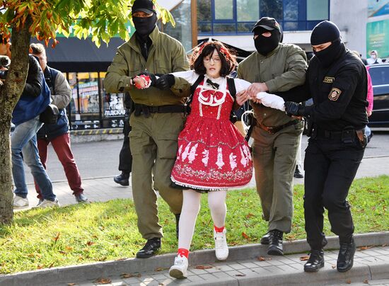 Женский марш в Минске