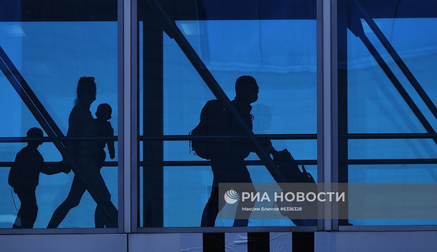Работа аэропорта Домодедово