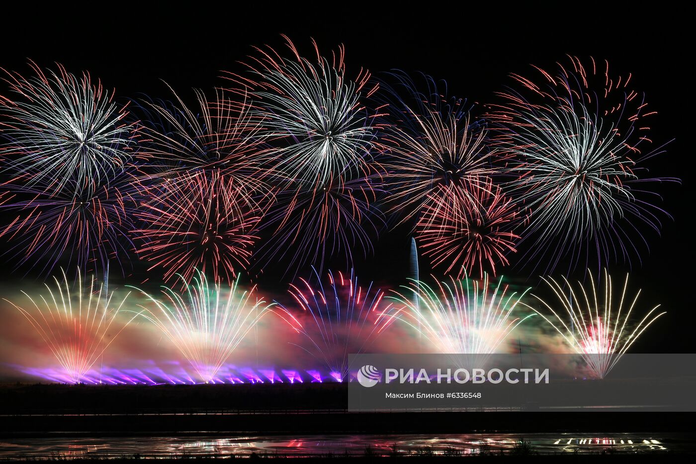 Фестиваль фейерверков "Ростех"