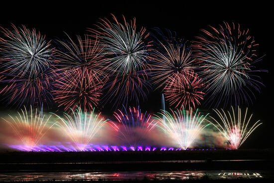 Фестиваль фейерверков "Ростех"