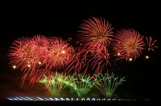 Фестиваль фейерверков "Ростех"