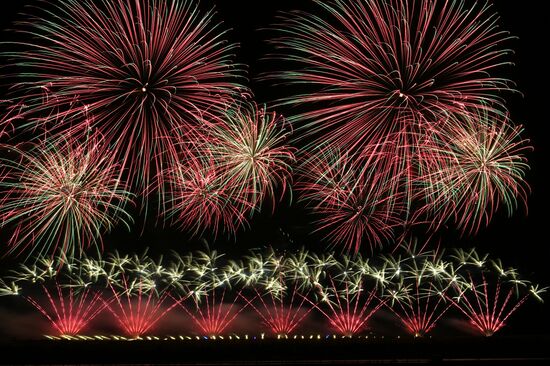 Фестиваль фейерверков "Ростех"