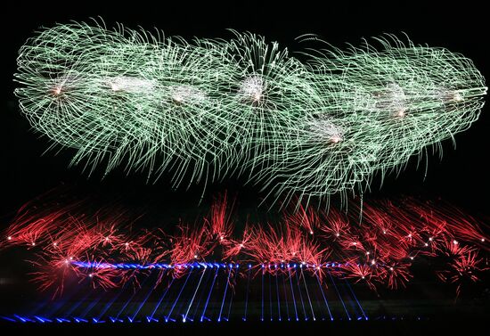 Фестиваль фейерверков "Ростех"