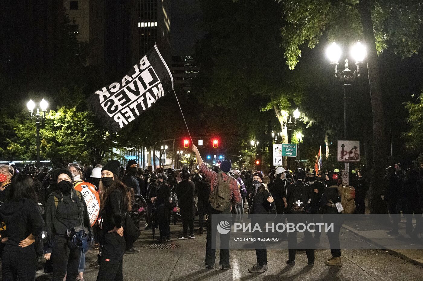 Протесты в Портленде