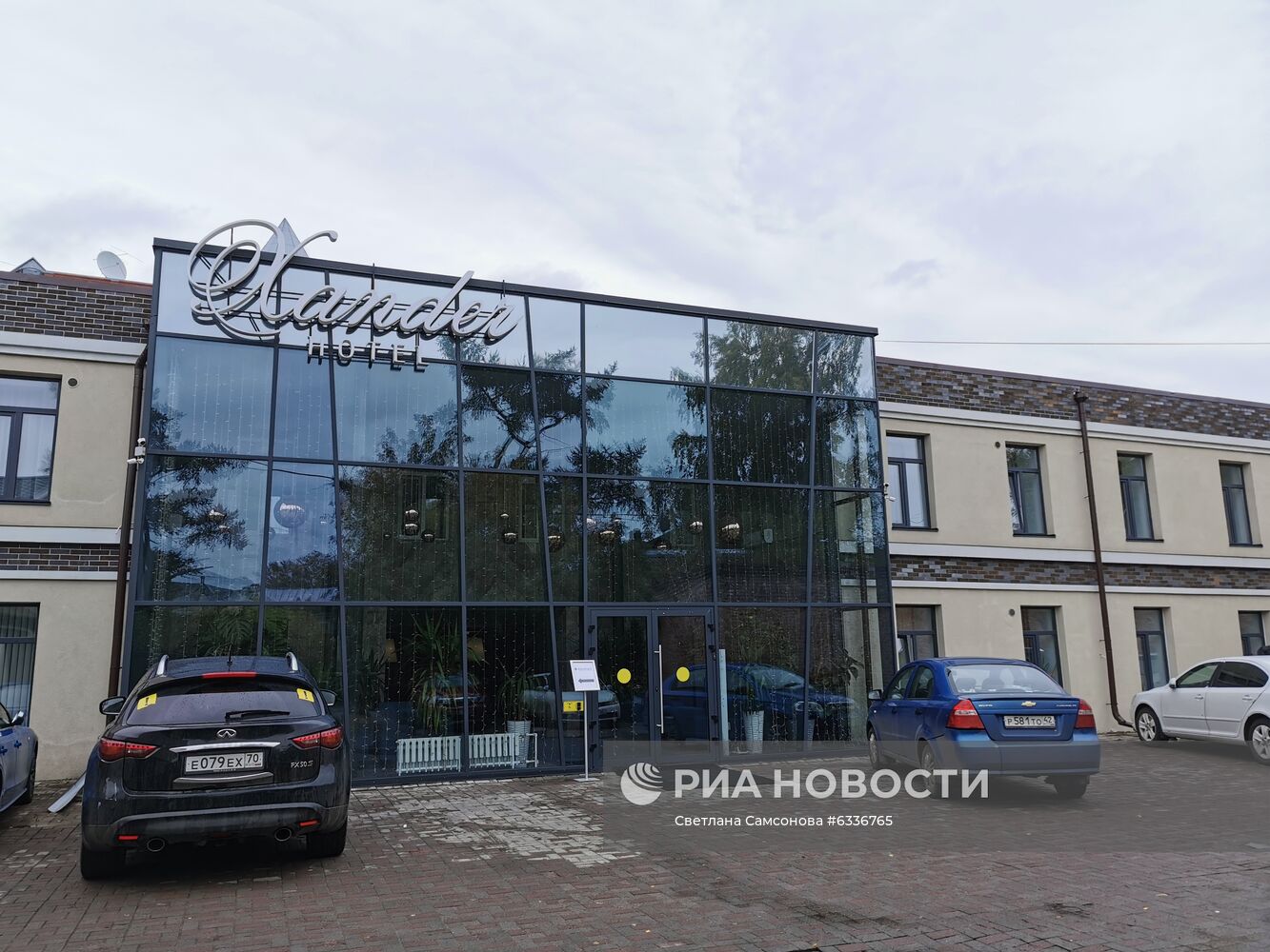 Гостиница Xander Hotel, где жил А. Навальный