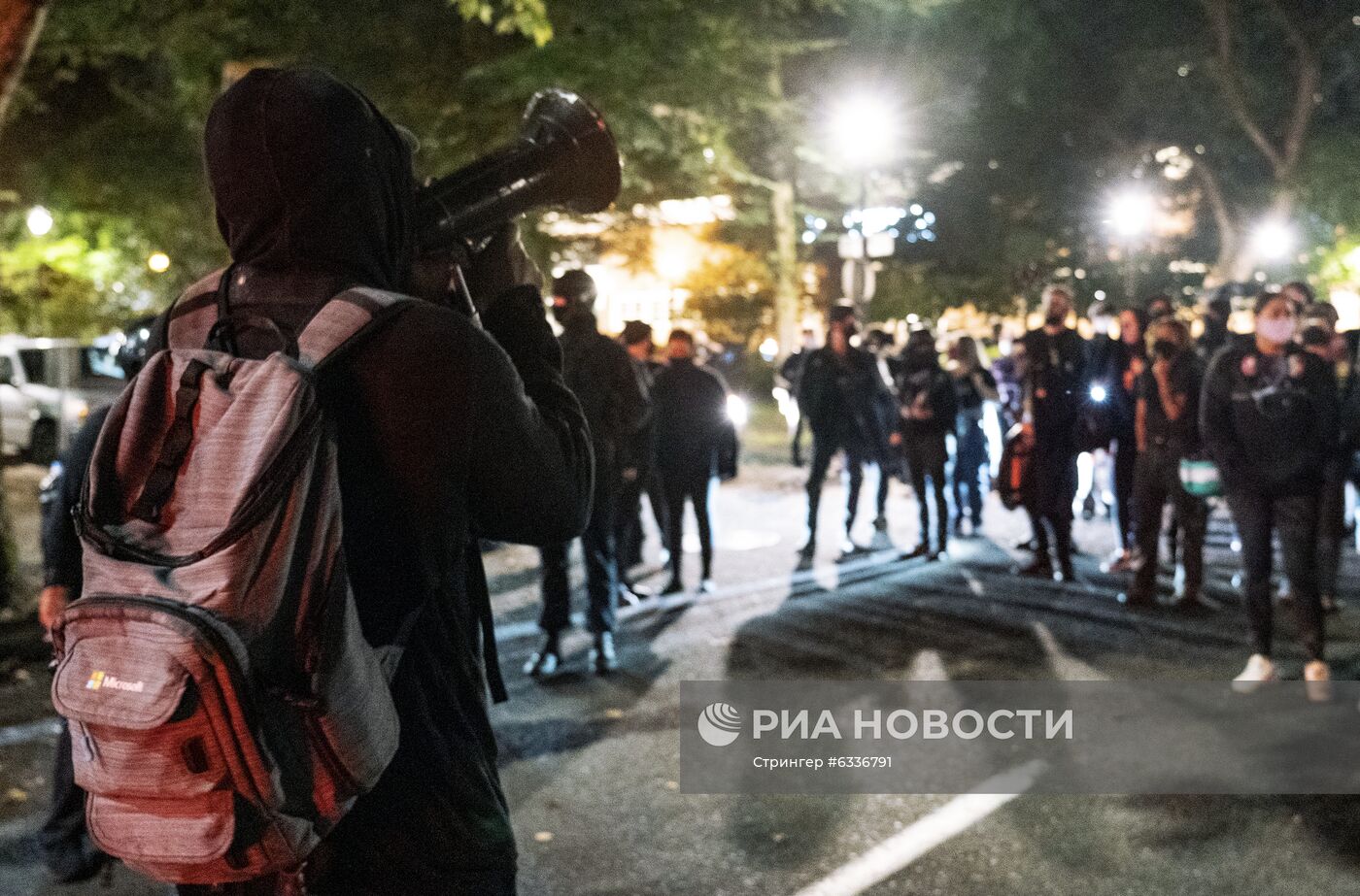 Протесты в Портленде