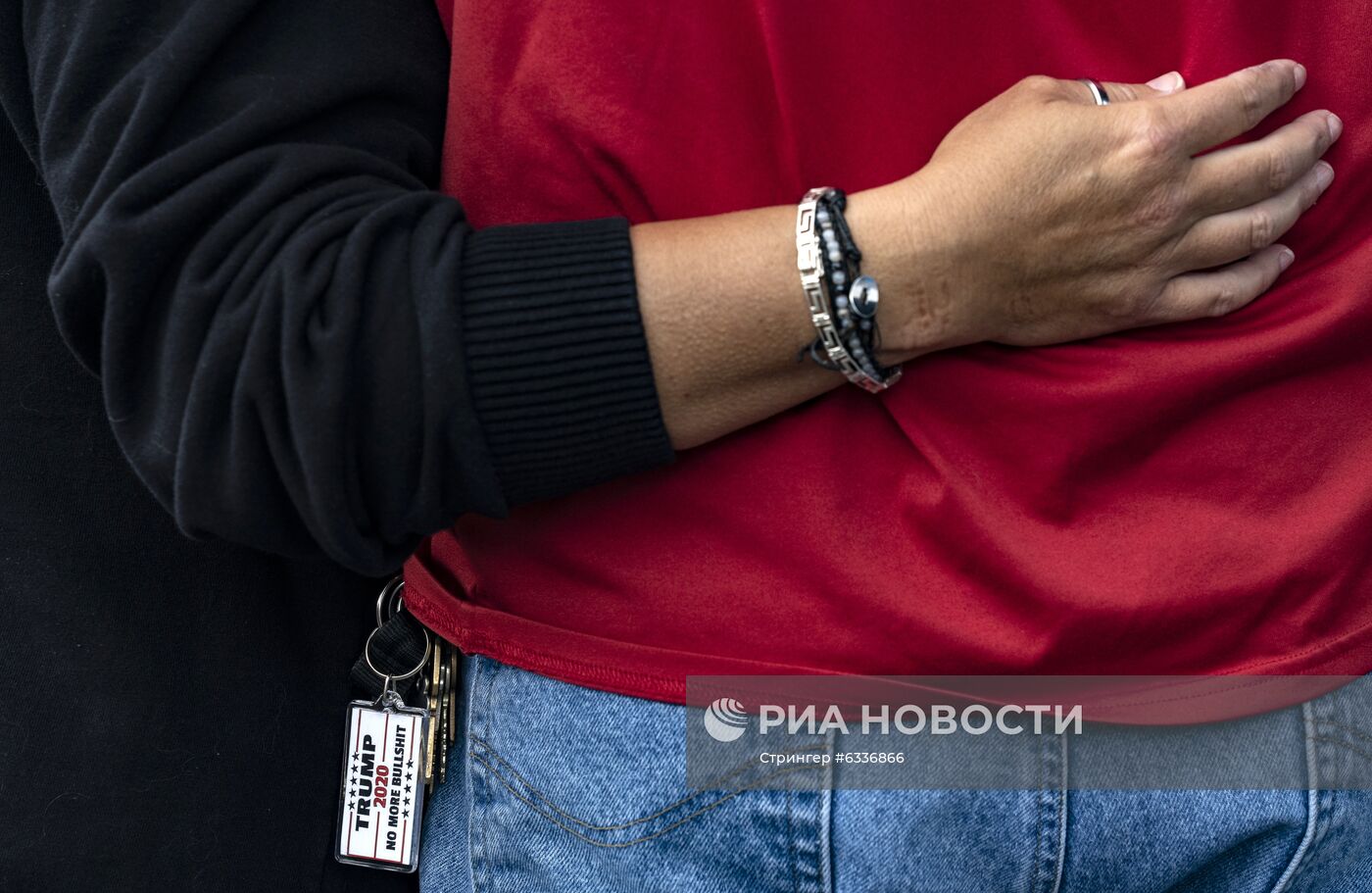 Акция сторонников Д. Трампа в Грешеме