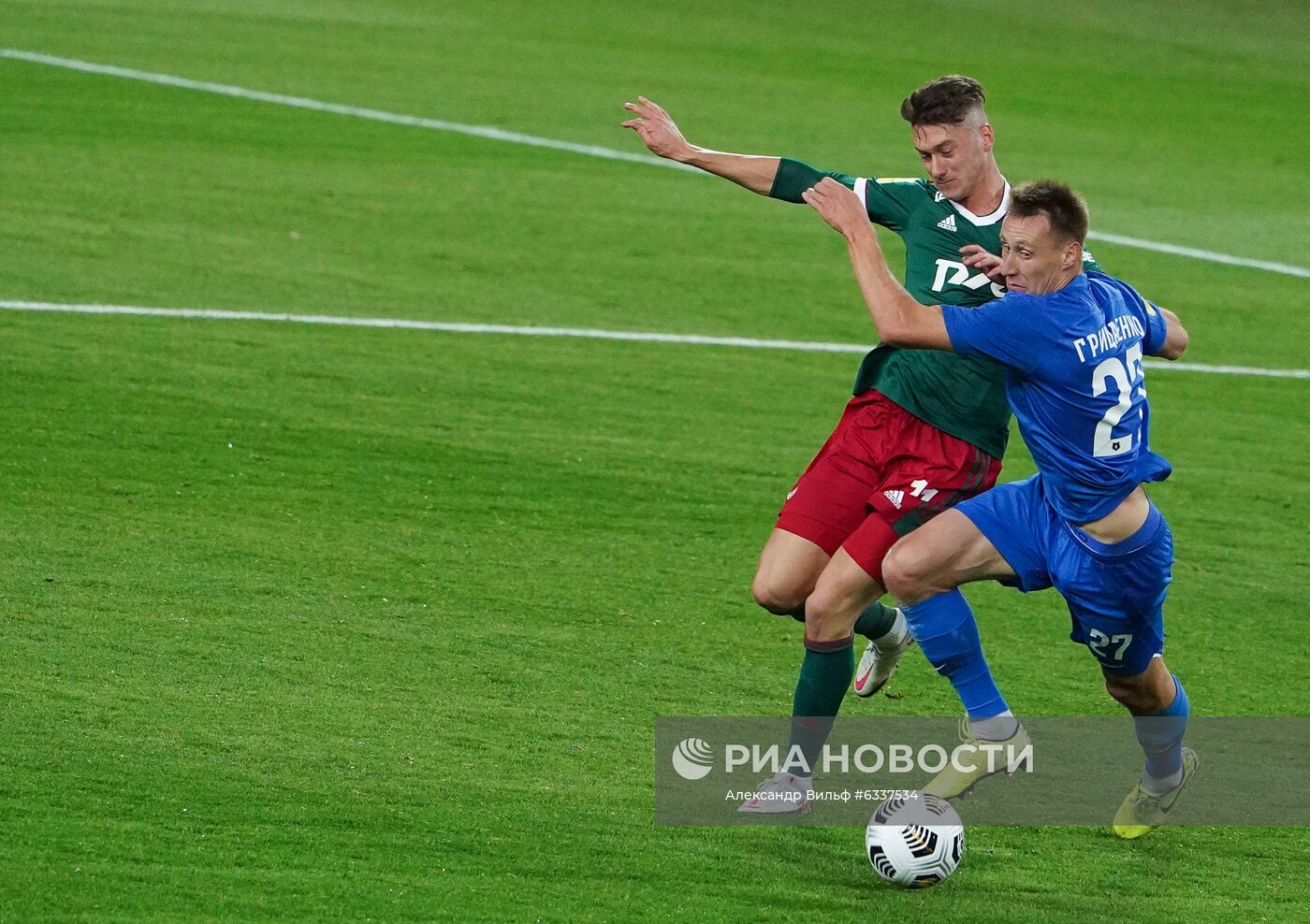 Футбол. РПЛ. Матч "Локомотив" — "Тамбов"