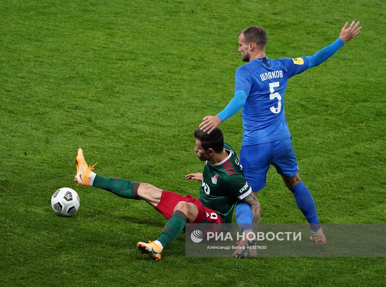 Футбол. РПЛ. Матч "Локомотив" — "Тамбов"