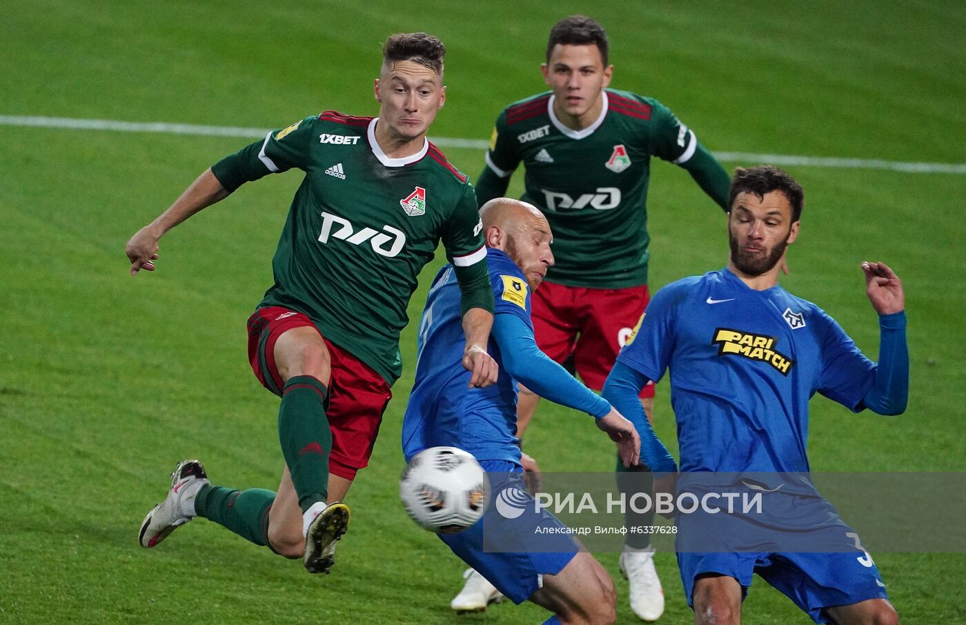 Футбол. РПЛ. Матч "Локомотив" — "Тамбов"