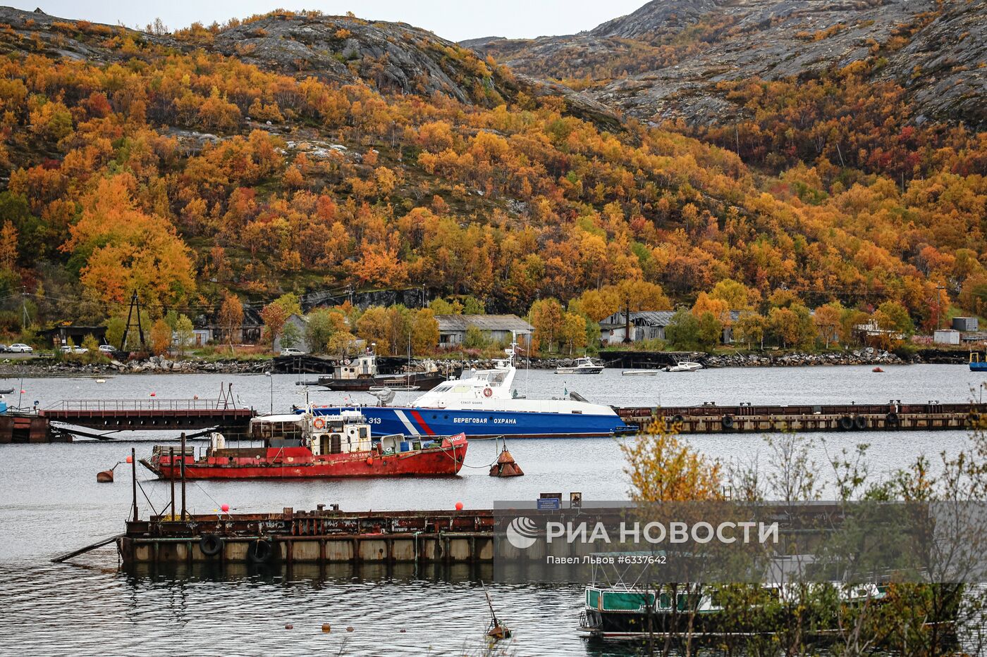 Поселок Лиинахамари в Мурманской области