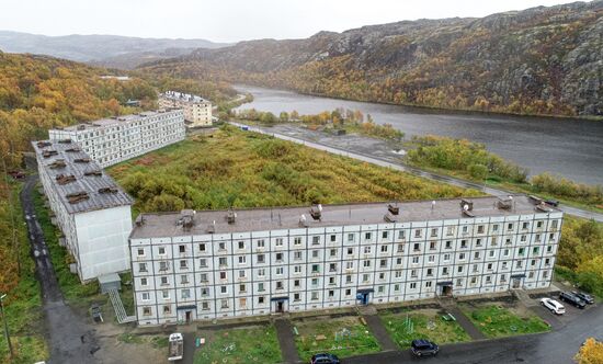 Поселок Лиинахамари в Мурманской области