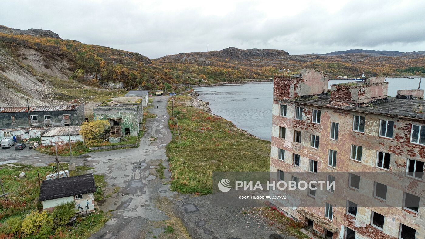 Поселок Лиинахамари в Мурманской области