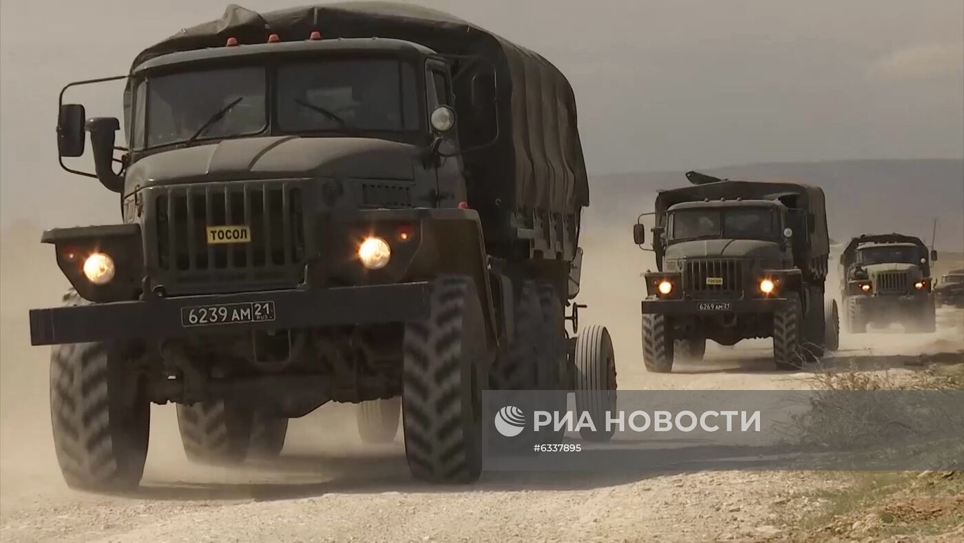 Стратегические учения "Кавказ-2020"