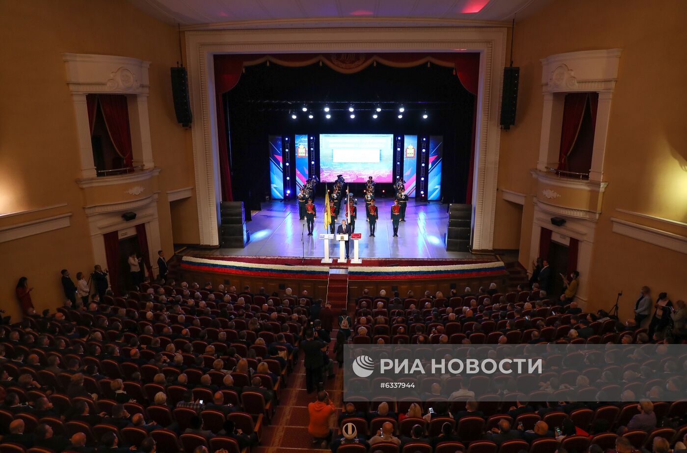 Вступление И. Белозерцева в должность губернатора Пензенской области 