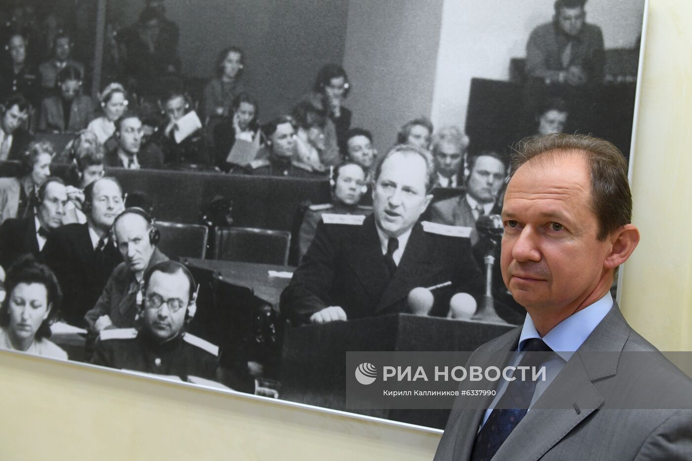 Выставка "Уроки Нюрнберга. Чтобы помнили" в Общественной палате РФ