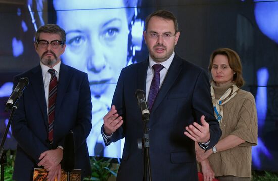 Выставка "Уроки Нюрнберга. Чтобы помнили" в Общественной палате РФ