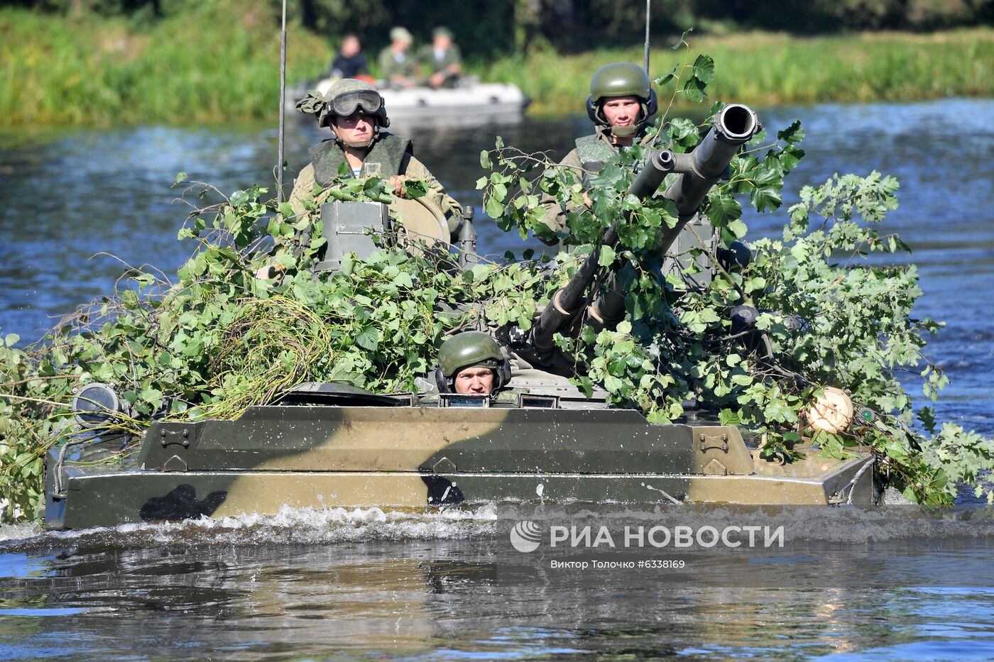 Военные учения "Славянское братство-2020"