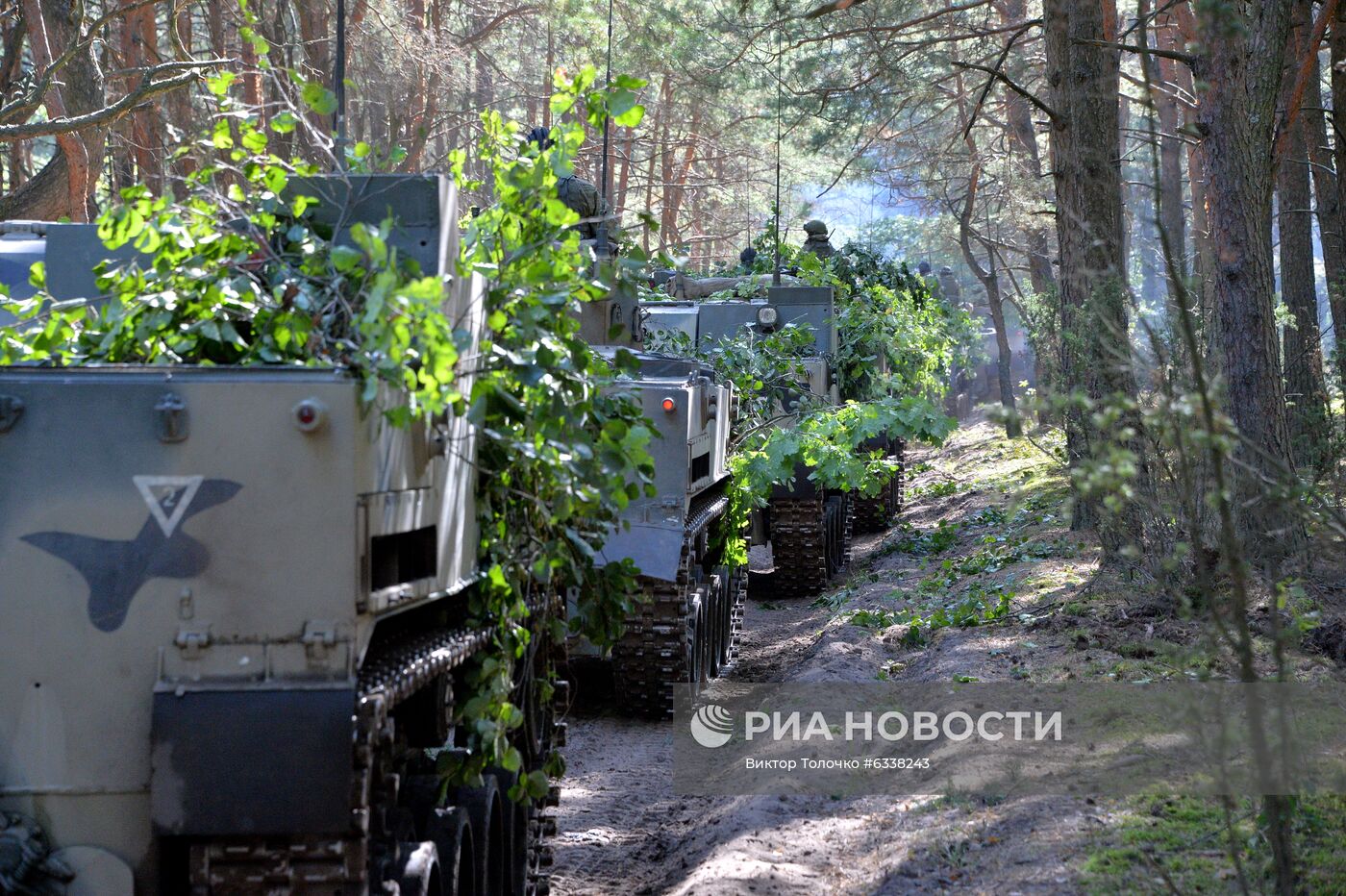 Военные учения "Славянское братство-2020"